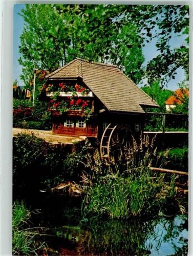Rötenbach Schwarzwälder Miniatur-Wassermühle