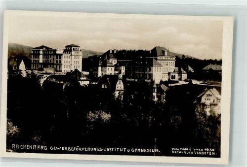Liberec Gymnasium Gewerbeförderungs-Institut Foto Madle