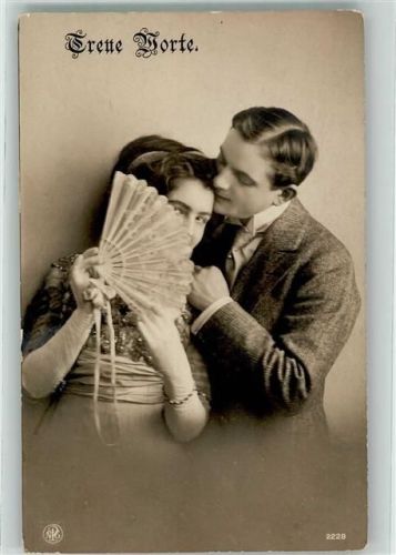 1914 Paar Treue Worte NPG Nr.2228