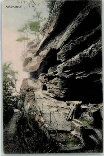 93167 W8411 Falkenstein , Oberpf - Natur- und Felsenpark Falkenstein Ort lt. Recherche