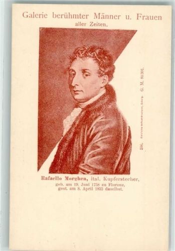 Raffaello Morghen Galerie berühmter Männer und Frauen