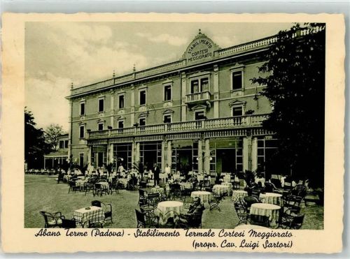 Abano Terme Bagni 1938 Gasthaus