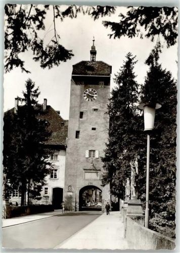 Waldshut Obertor Foto Original aus Archiv eines Ansichtskartenverlags