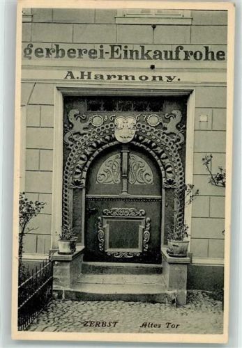 Zerbst 1910 Altes Tor