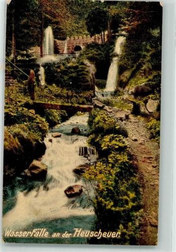 Bad Altheide 1920 Wasserfall Heuschober