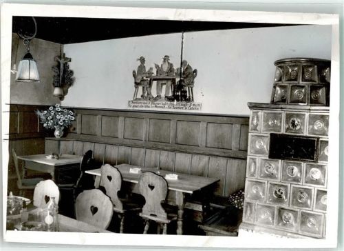 Wolfratshausen Foto Original aus Archiv eines Ansichtskartenverlags Kachelofen Ort handschriftlich