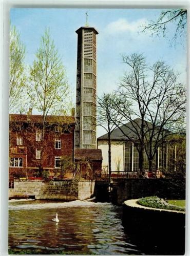53721 W5200 Siegburg - Ev. Kirche am Schwanenteich