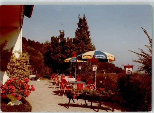 Bühlertal Cafe Schönblick Foto Original aus Archiv eines Ansichtskartenverlags
