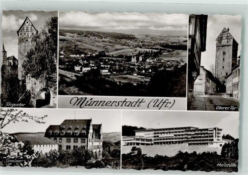 Münnerstadt Oberes Tor Heilstätte Seminar Jörgentor