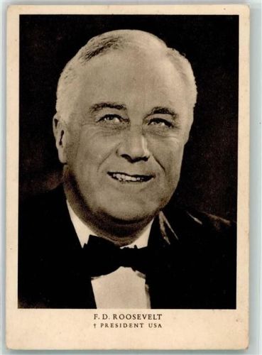 Franklin D. Roosevelt 32. Präsident der Vereinigten Staaten