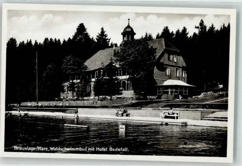 Braunlage Waldschwimmbad Hotel Bodefall Harz