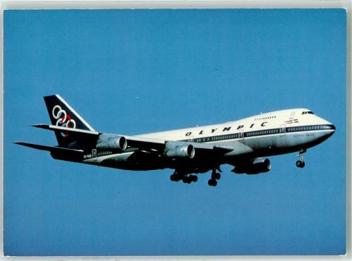 Boeing 747-284B Sonderstempel Dis da l´Aerofilatelia 1988