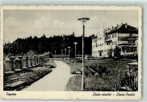 Sopron 1943 Hotel Löwer-Partie