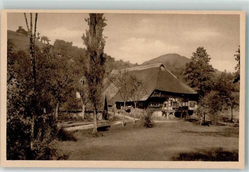 Gutach Altes Schwarzwälder Bauernhaus