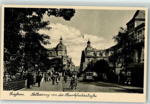 Gießen Seltersweg Straßenbahn