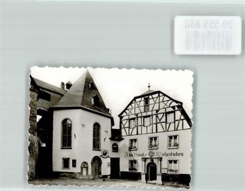 Beilstein Gasthaus Alte Rösel Weinstuben Zehnthaus u. Karmelitenkirche