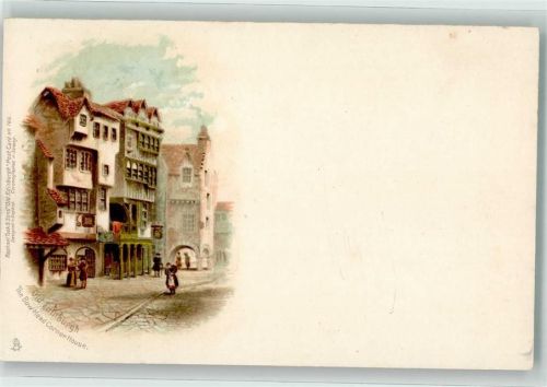 Edinburgh The Bow-Head Corner House R.Tuck und Sons