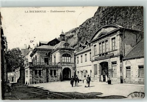 La Bourboule 1910 Gasthaus choussy