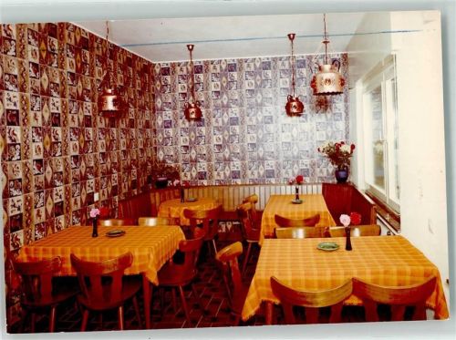 59846 W5768 Wildewiese , Sorpetal FOTO KEINE AK Foto Original aus Archiv eines Ansichtskartenverlag Hotel Heimann Gastraum Ort handschriftlich