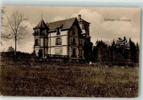 Turckheim 1916 Schloss Feldpost WK I Ers.Inf.Rgt. Nr. 24 2.Komp.