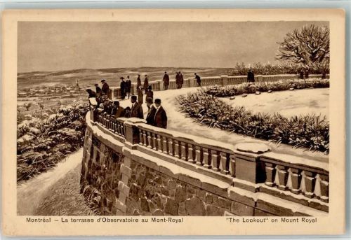 Montreal Terrasse Observatorium Mont Royal