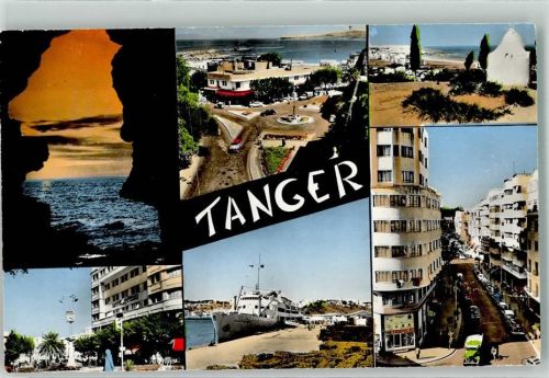 Tanger 1962 Hafen