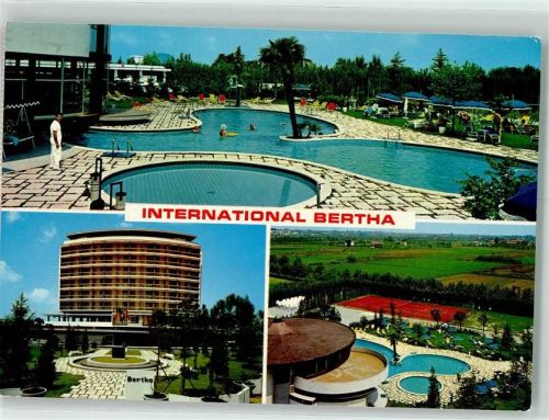 Montegrotto Terme 1978 Hotel International Bertha Schwimmbad
