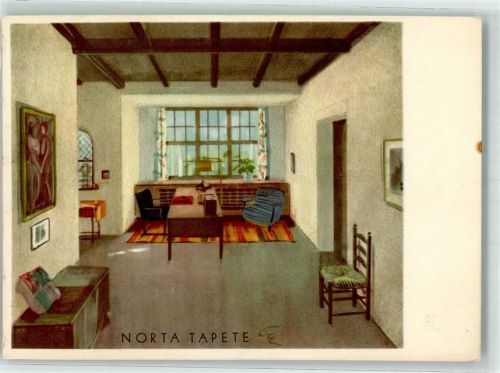 Norta Tapete Schlafzimmer
