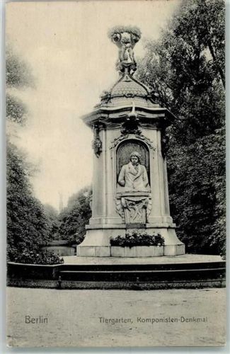 Tiergarten 1907 Denkmal