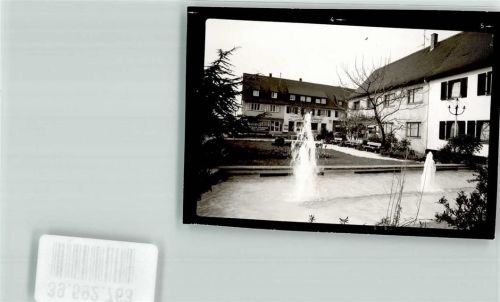 Neuenburg Parkanlage Foto Original aus Archiv eines Ansichtskartenverlags Ort handschriftlich