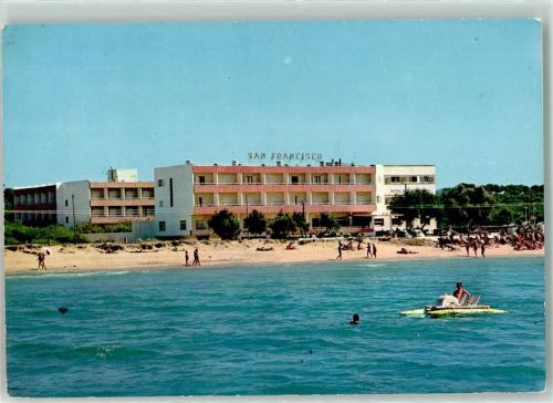 Palma 1965 Hotel San Francisco Schwimmbad Strand