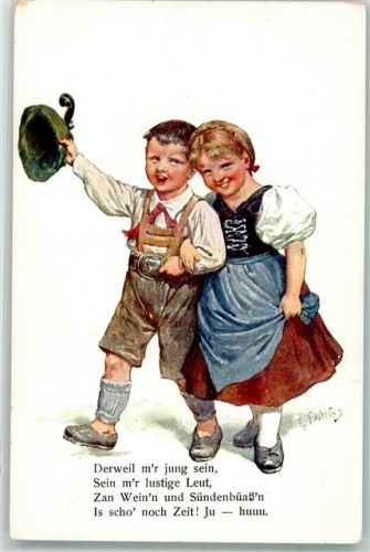 BKW Brüder Kohn 564-2 Kind Tracht Vers