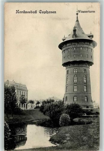 Cuxhaven 1908 Wasserturm