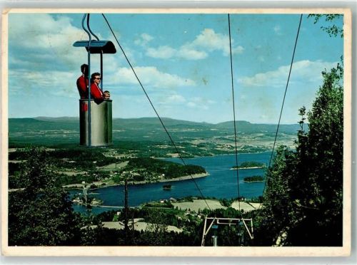 Oslo 1969 Seilbahn Krokkleiva Ringerike