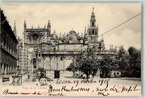 Sevilla 1909 Kathedrale Kirche