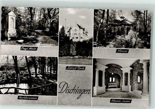 Dischingen Engl. Wald Klause Karlsbrunnen Schloss Taxis