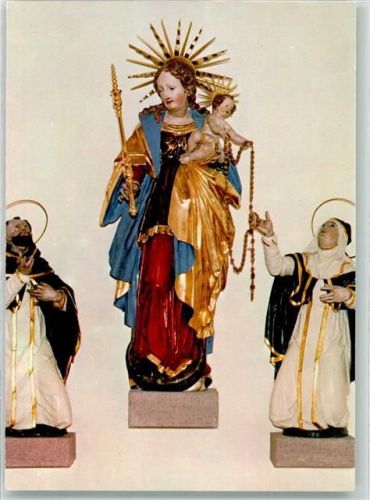 Wolfach Rosenkranzmadonna 17. Jahrh. St. Laurentinus Kirche