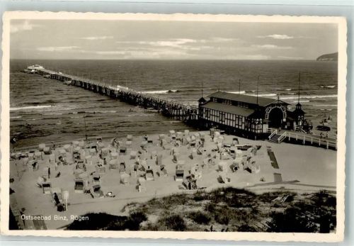 Binz Schwimmbad Strand Seebrücke