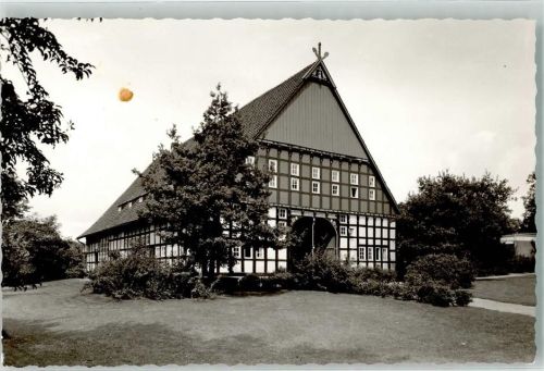 Vlotho Jugendhof Ort handschriftlich Foto Original aus Archiv eines Ansichtskartenverlags