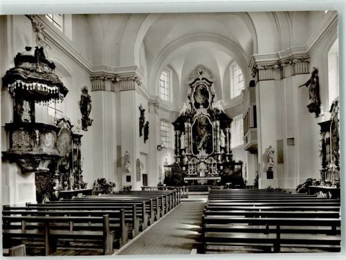 Donaueschingen Inneres der Kirche St. Johann