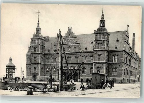 Helsingör Bahnhof Hafen