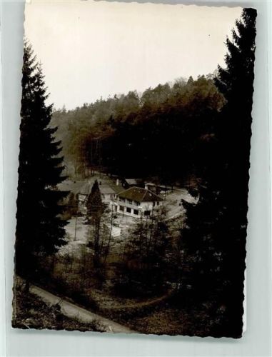 Waldprechtsweier Foto Original aus Archiv eines Ansichtskartenverlags Ort handschriftlich Waldhaus