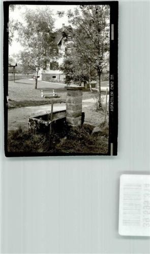 Herrenwies Brunnen Bank Haus Ort handschriftlich Foto Original aus Archiv eines Ansichtskartenverlags