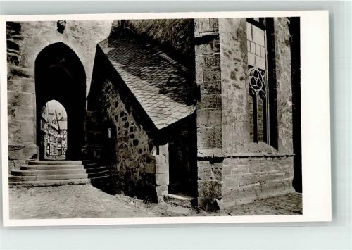 Alsfeld Walpurgis Kirche Foto AK Foto Metz