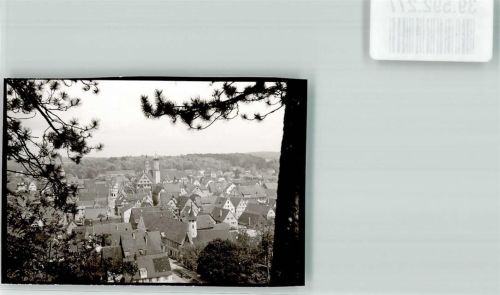 Giengen Foto Original aus Archiv eines Ansichtskartenverlags mit Ev. Stadtkirche Ort handschriftlich