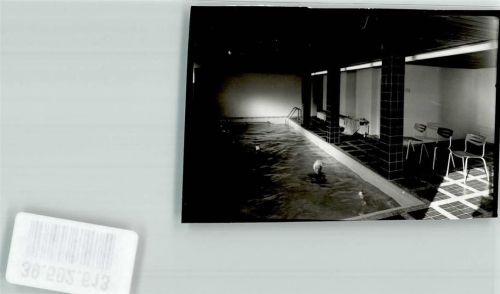 Laubach Schwimmbad im Hotel Waldhaus Foto Original aus Archiv eines Ansichtskartenverlags Ort handschriftlich