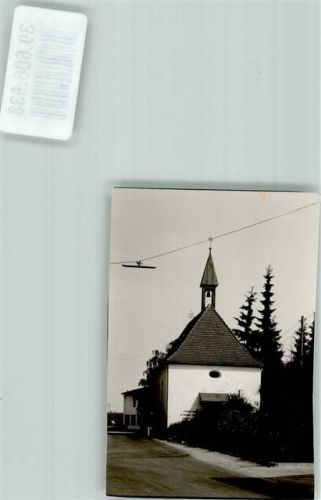 Altusried Ev.Kirche Ort handschriftlich Foto Original aus Archiv eines Ansichtskartenverlags