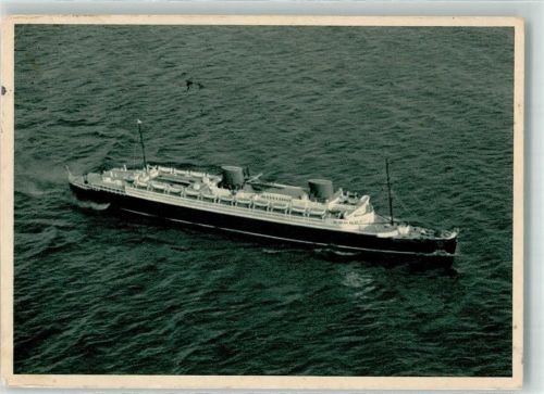 WK II Schwimmfähiges Modell Schnelldampfer d. Norddeutschen Lloyd Bremen