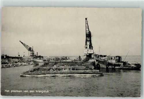Harderwijk Baustelle Hafen