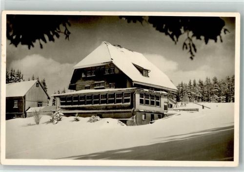 Schönwald Ludwig-Frank-Heim der Arbeiterwohlfahrt auf der Katharinenhöhe im Winter